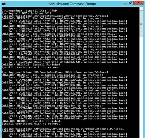 replsum|Repadmin diagnoses Active Directory replication issues in Windows